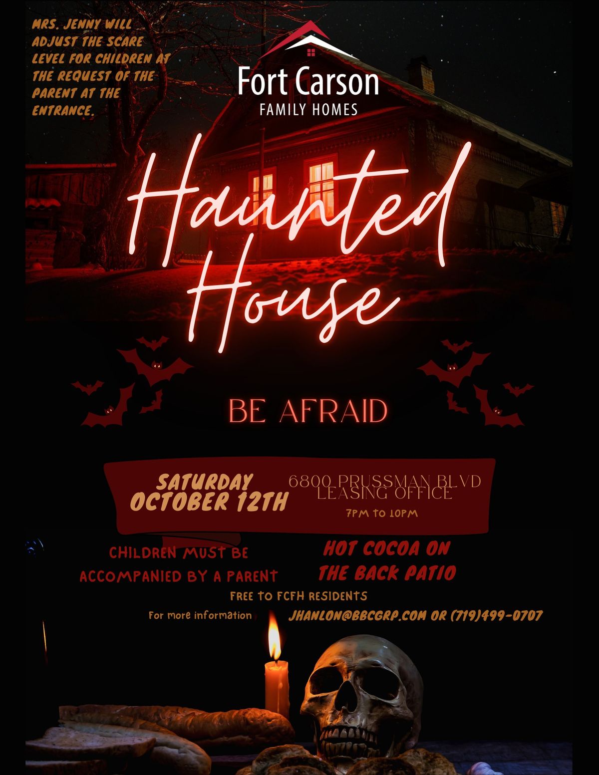 The Fort Carson Family Homes Haunted House