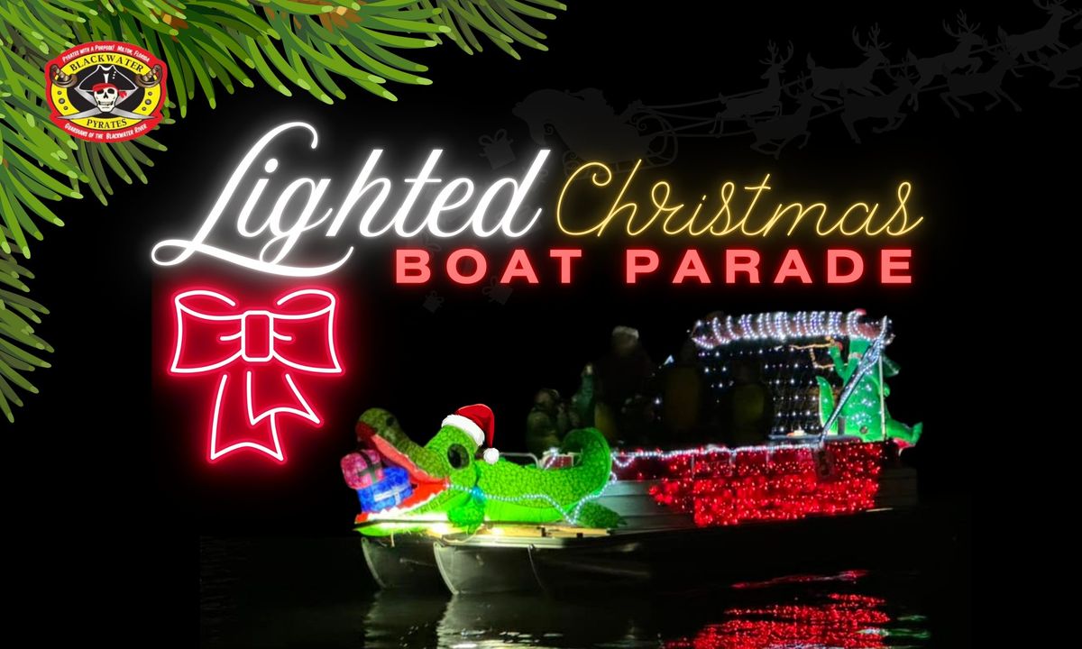 Milton Lighted Christmas Parade hosted by Blackwater Pyrates