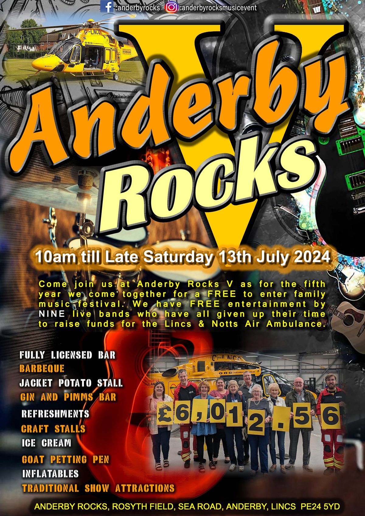 Anderby Rocks V - A FREE Family Music Event