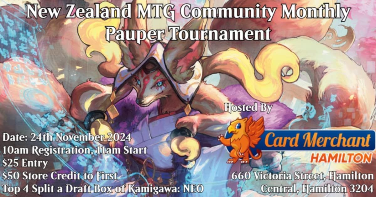 CM Hamilton MTG Community Pauper Tournament