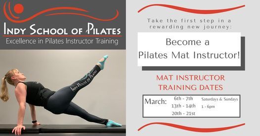 Pilates Mat Instructor Training