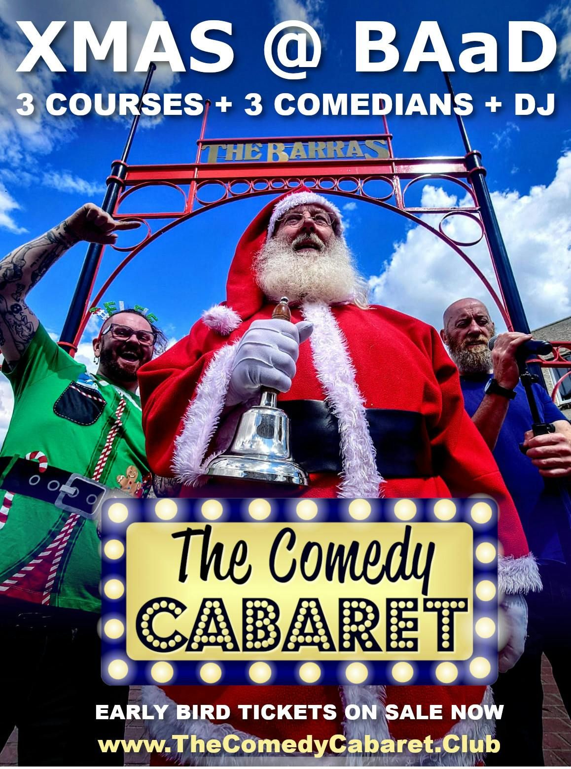 Glasgow Xmas Comedy Party Night at BAaD - Thursday 11th December