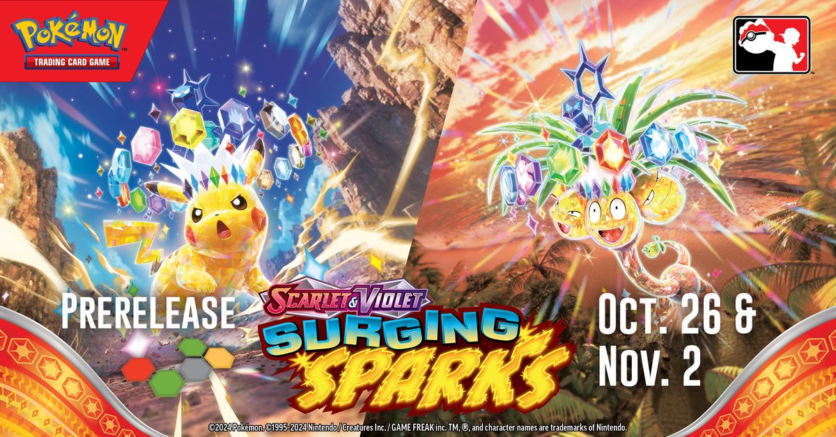 Surging Sparks Prerelease | Pokemon