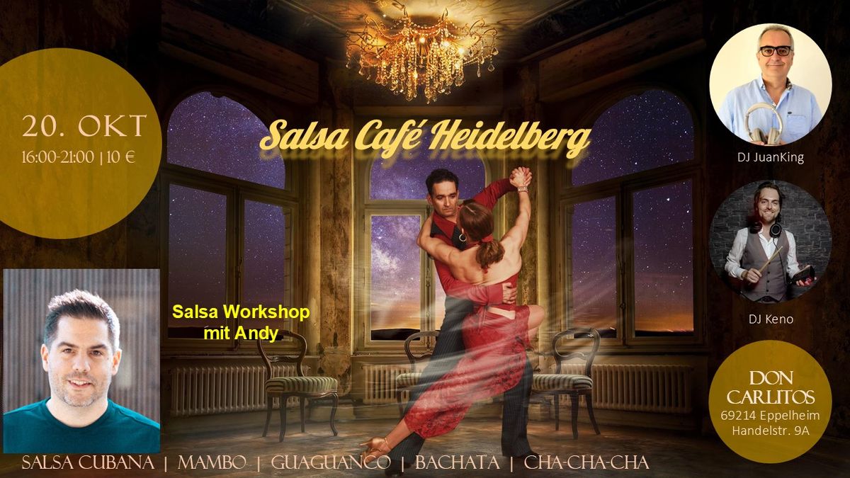 Salsa\/Bachata Caf\u00e9 in Heidelberg