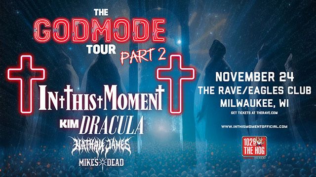 In This Moment - THE GODMODE TOUR PART 2 in The Eagles Ballroom