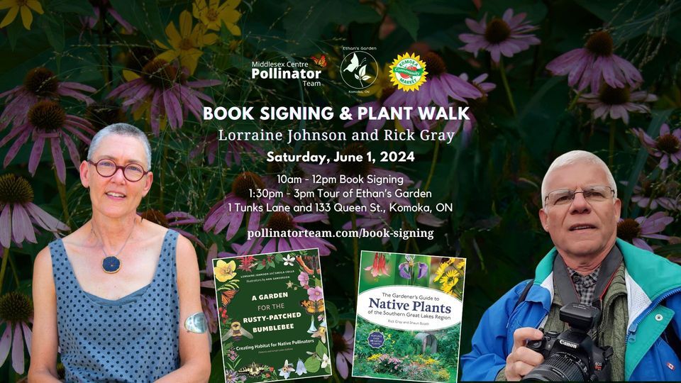 Book Signing & Plant Walk with Lorraine Johnson and Rick Gray