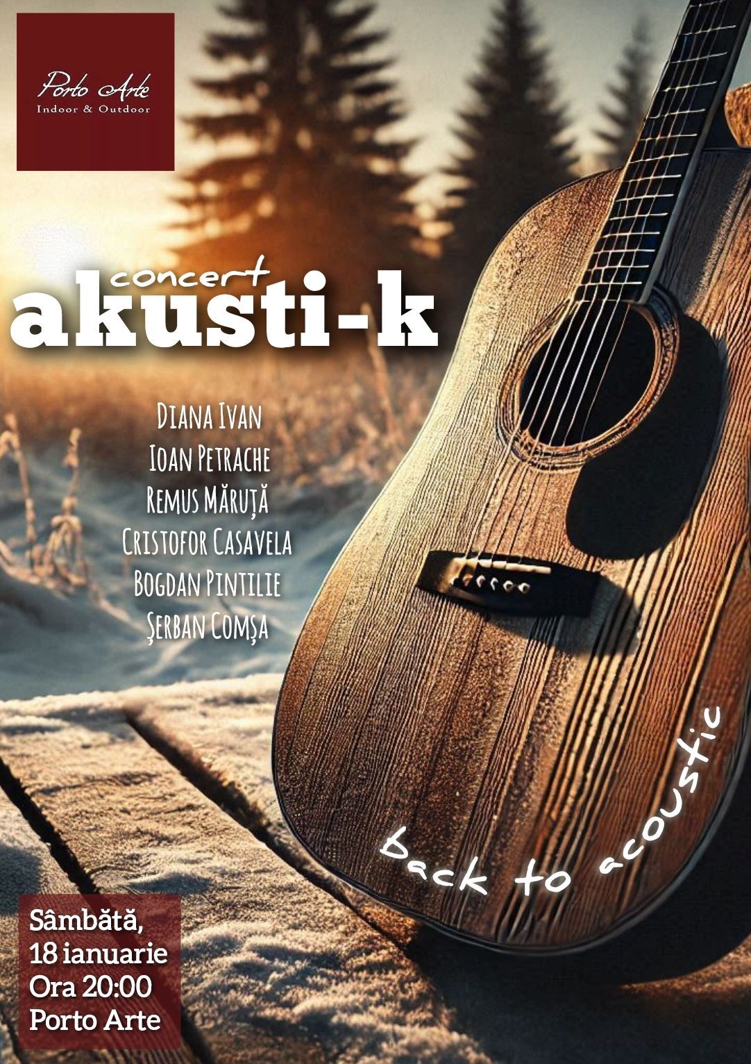 Concert AKUSTI-K - Back to Acoustic 