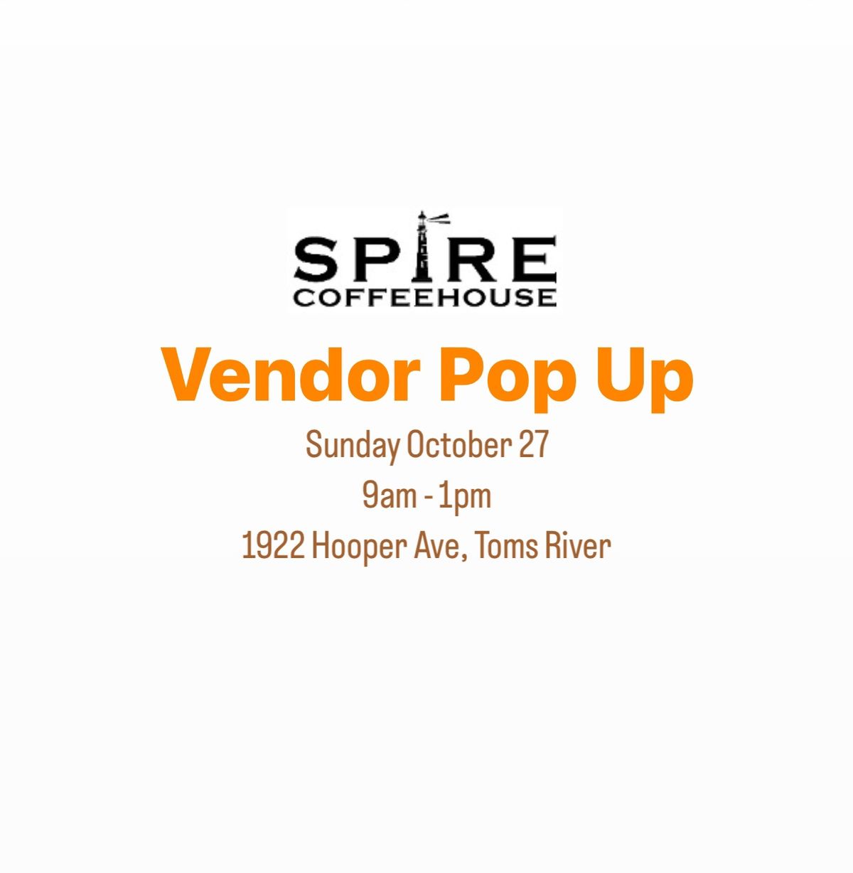 Vendor Pop Up