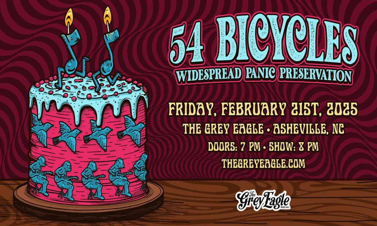 54 Bicycles: Widespread Panic Preservation