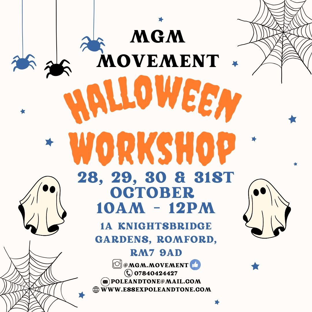 Halloween October Half Term Aerial Workshop