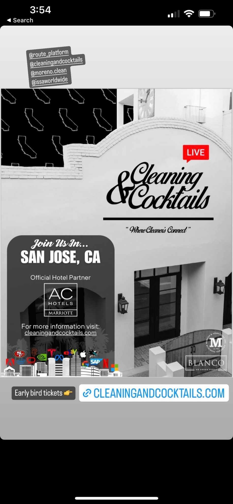 Cleaning and Cocktails LIVE 
