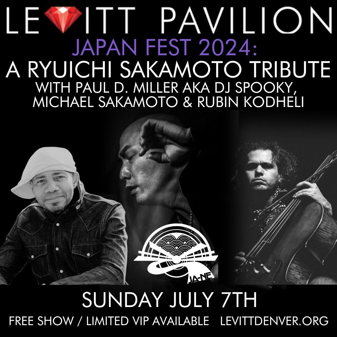 Japan Fest2024 - A Ryuichi Sakamoto Tribute Ft. Paul D. Miller (DJ Spooky), Michael Sakamoto & more
