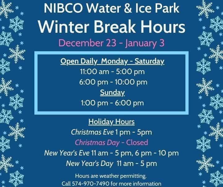 winter break skate at Nibco Ice Park 