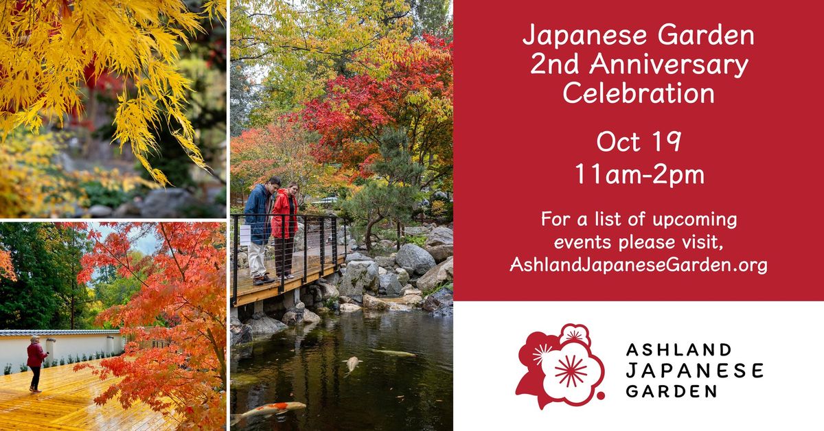 Japanese Garden 2nd Anniversary Celebration