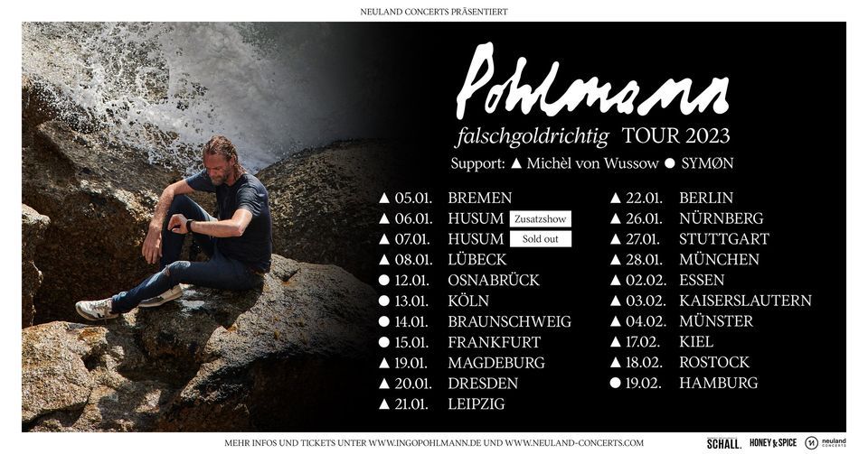 Pohlmann \u2022 Ampere Club, M\u00fcnchen \u2022 28.01.2023