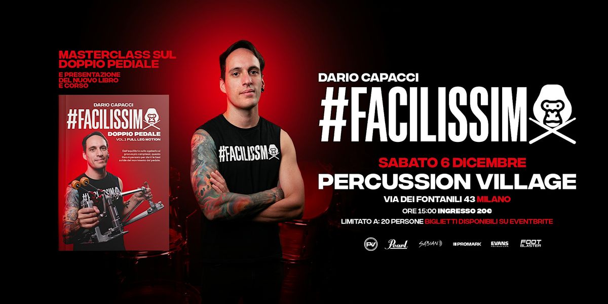 #FACILISSIMO! Masterclass Metal con DARIO CAPACCI
