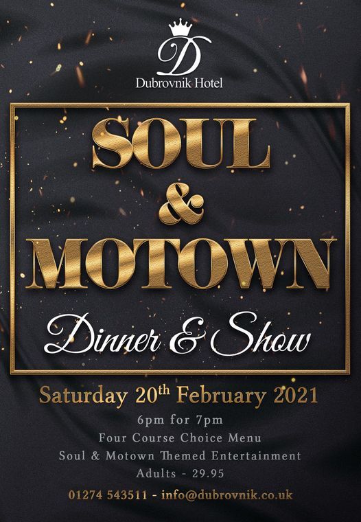 Soul & Motown Dinner & Show