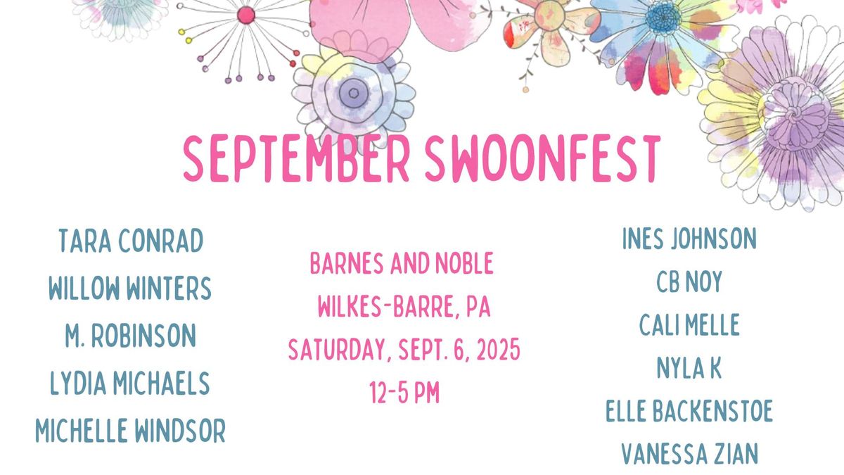 September Swoonfest @Barnes and Noble