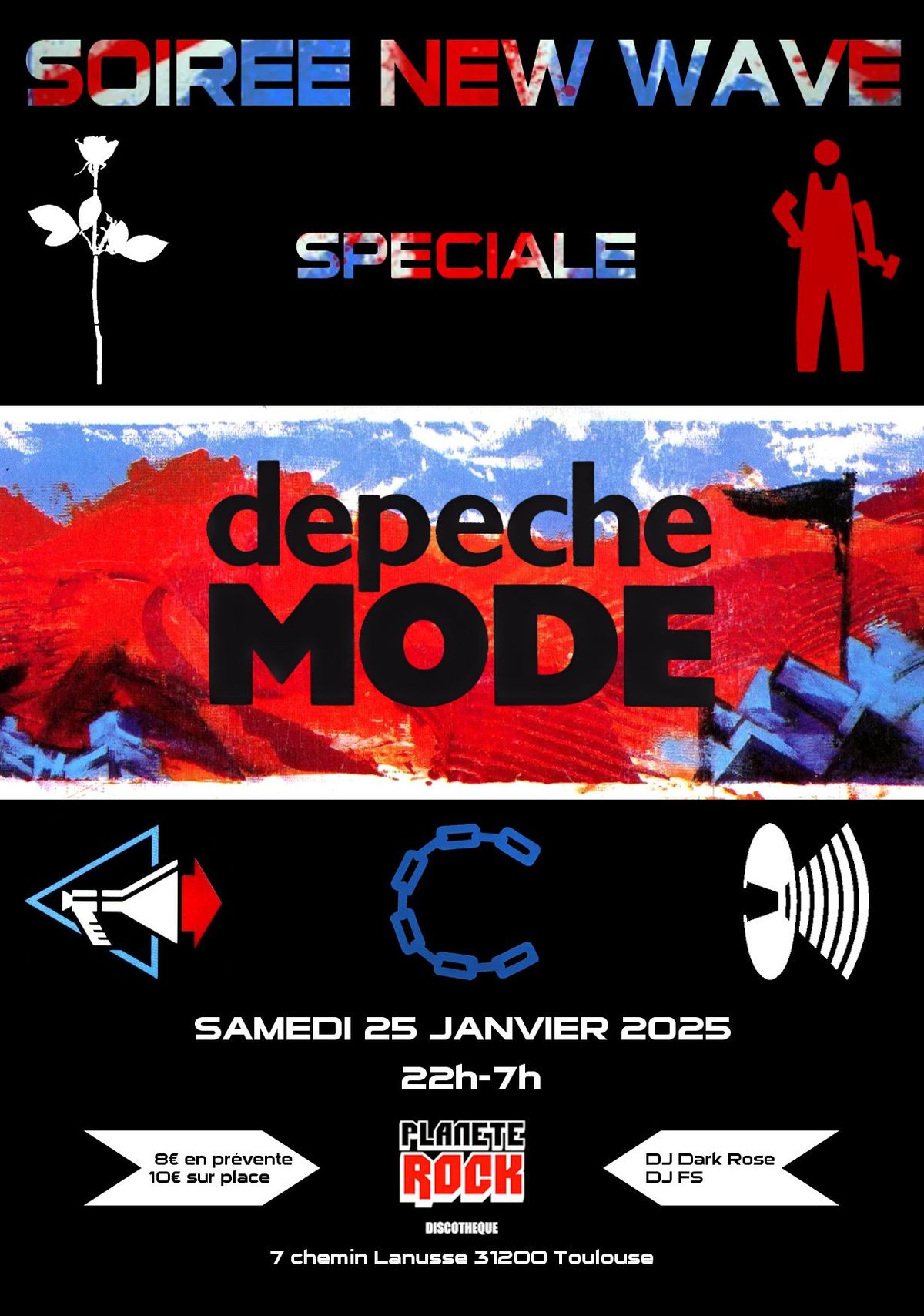 Soir\u00e9e New Wave sp\u00e9ciale DEPECHE MODE 