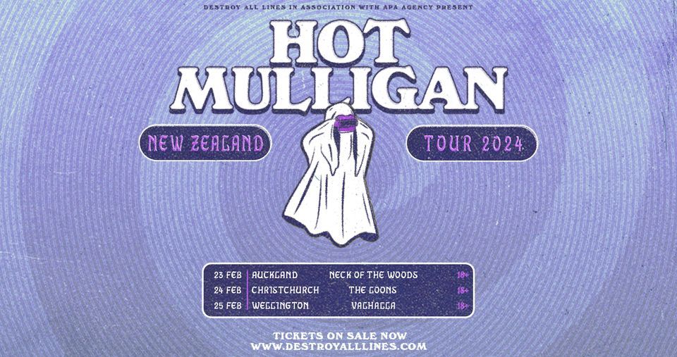 Hot Mulligan NZ Tour | AUCKLAND 18+ JUST ANNOUNCED 