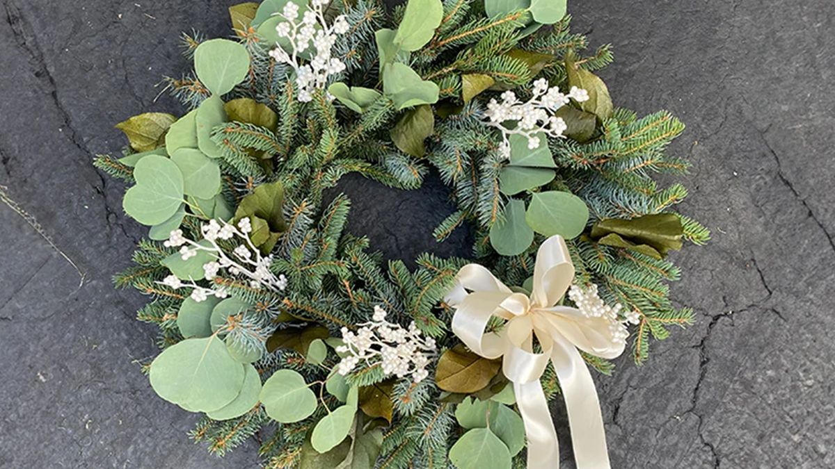 Evergreen Winter Wreath