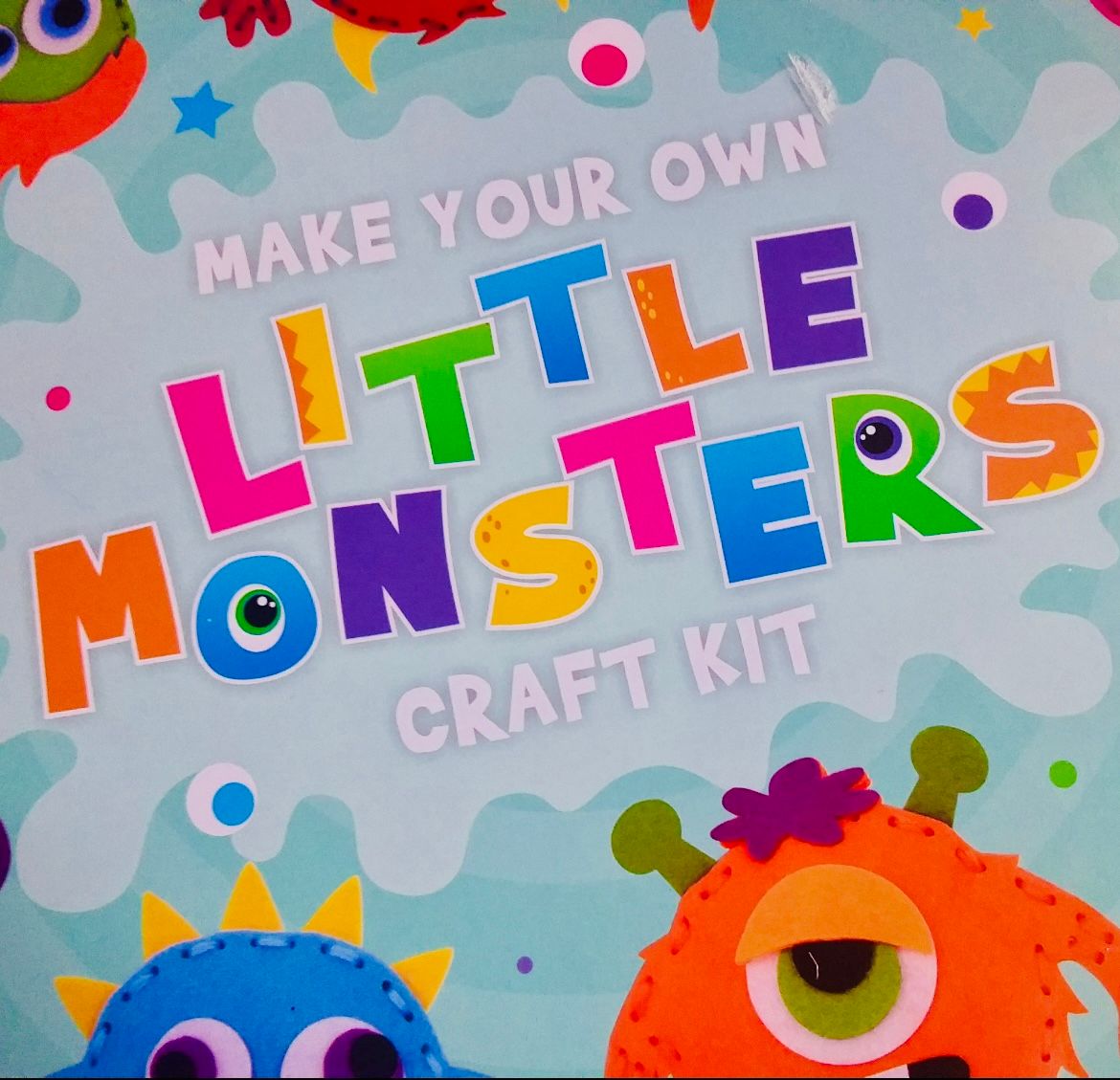 Little Monsters Fall Family Sewing Craft