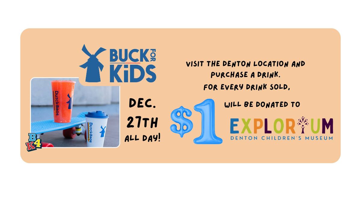 Bucks for Kids Fundraiser