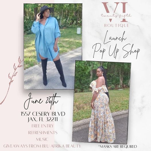 Twenty Fifth & VI Launch Pop Up Shop