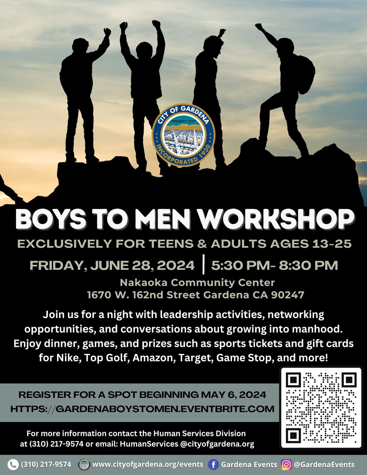 Boys to Men Workshop