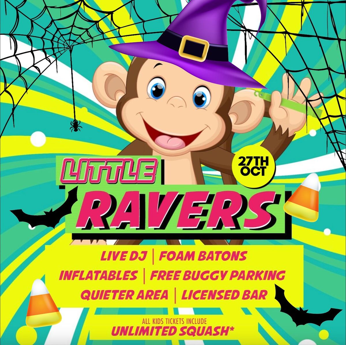 Little Ravers Monster Mash