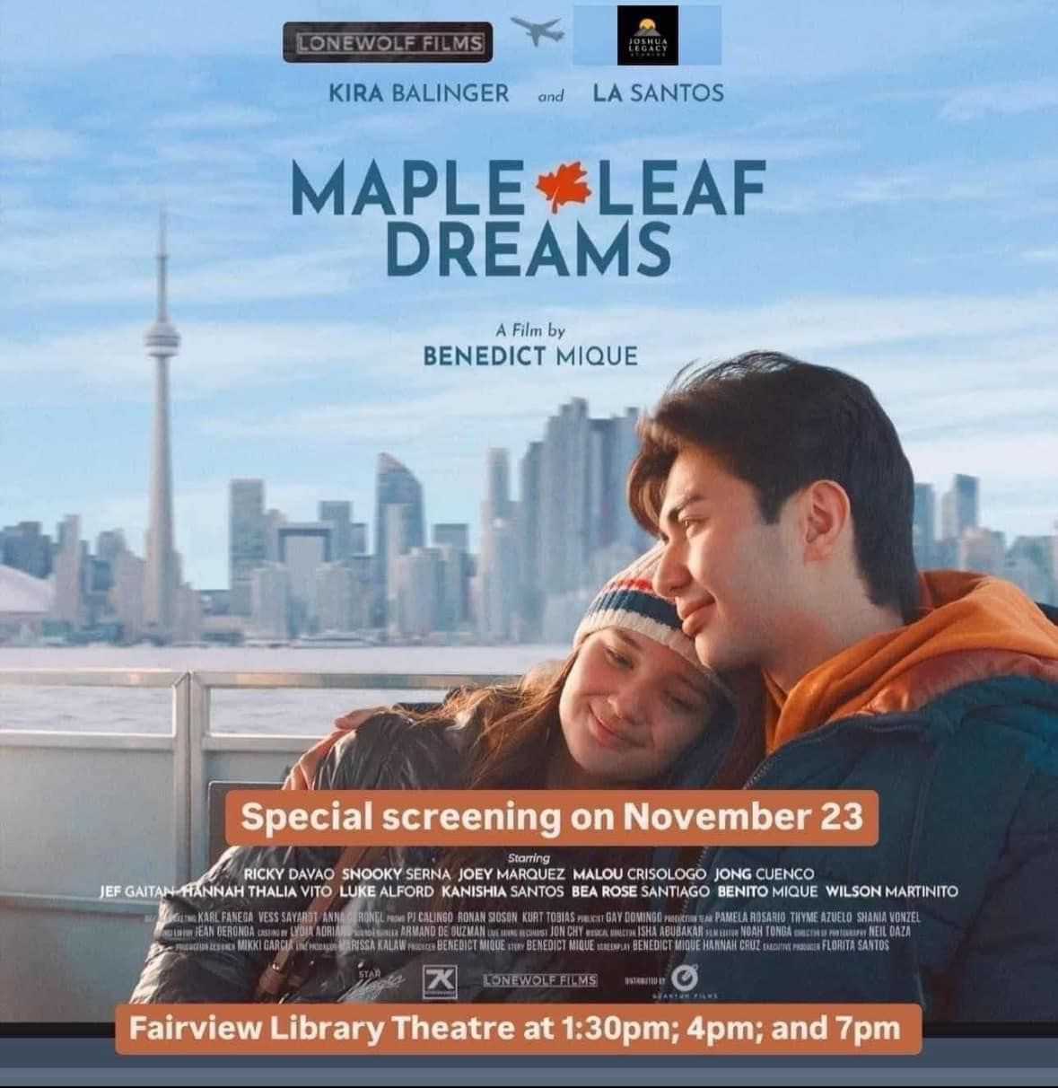 Maple Leaf Dreams Film Screening