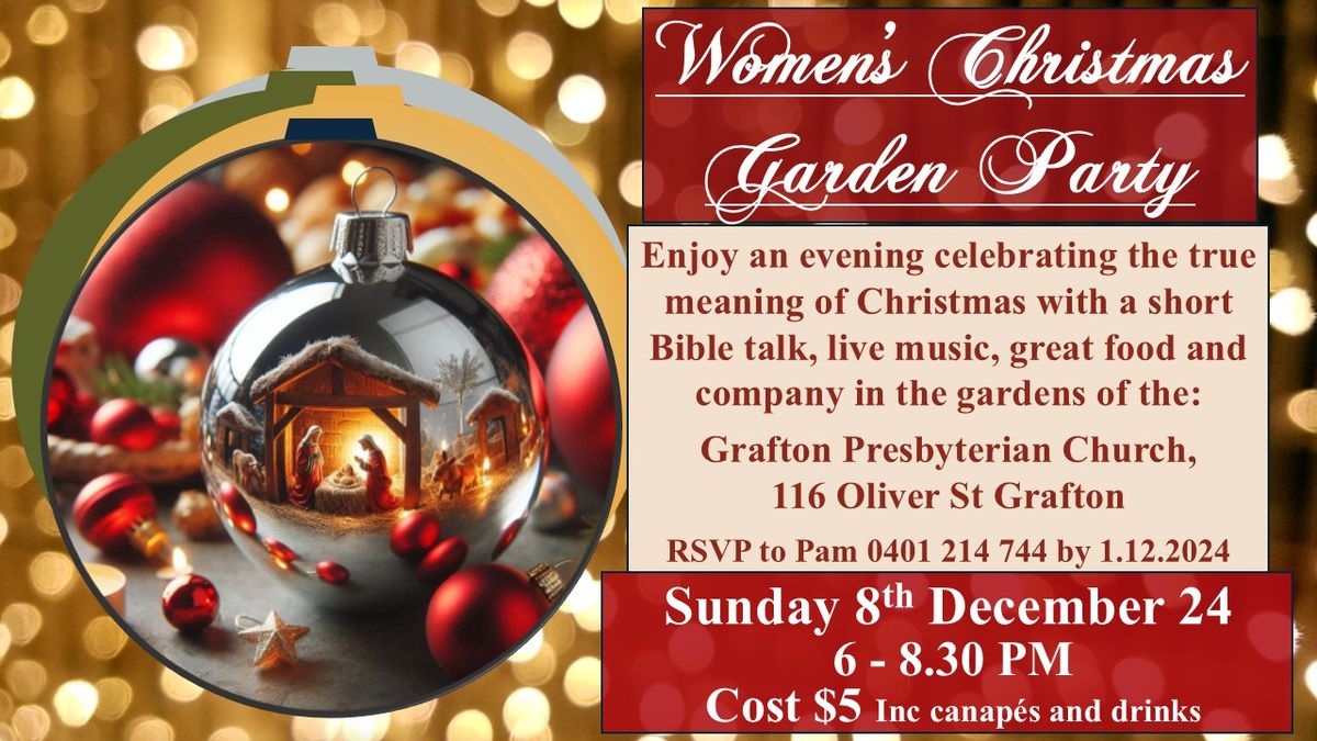 Women's Christmas Garden Party