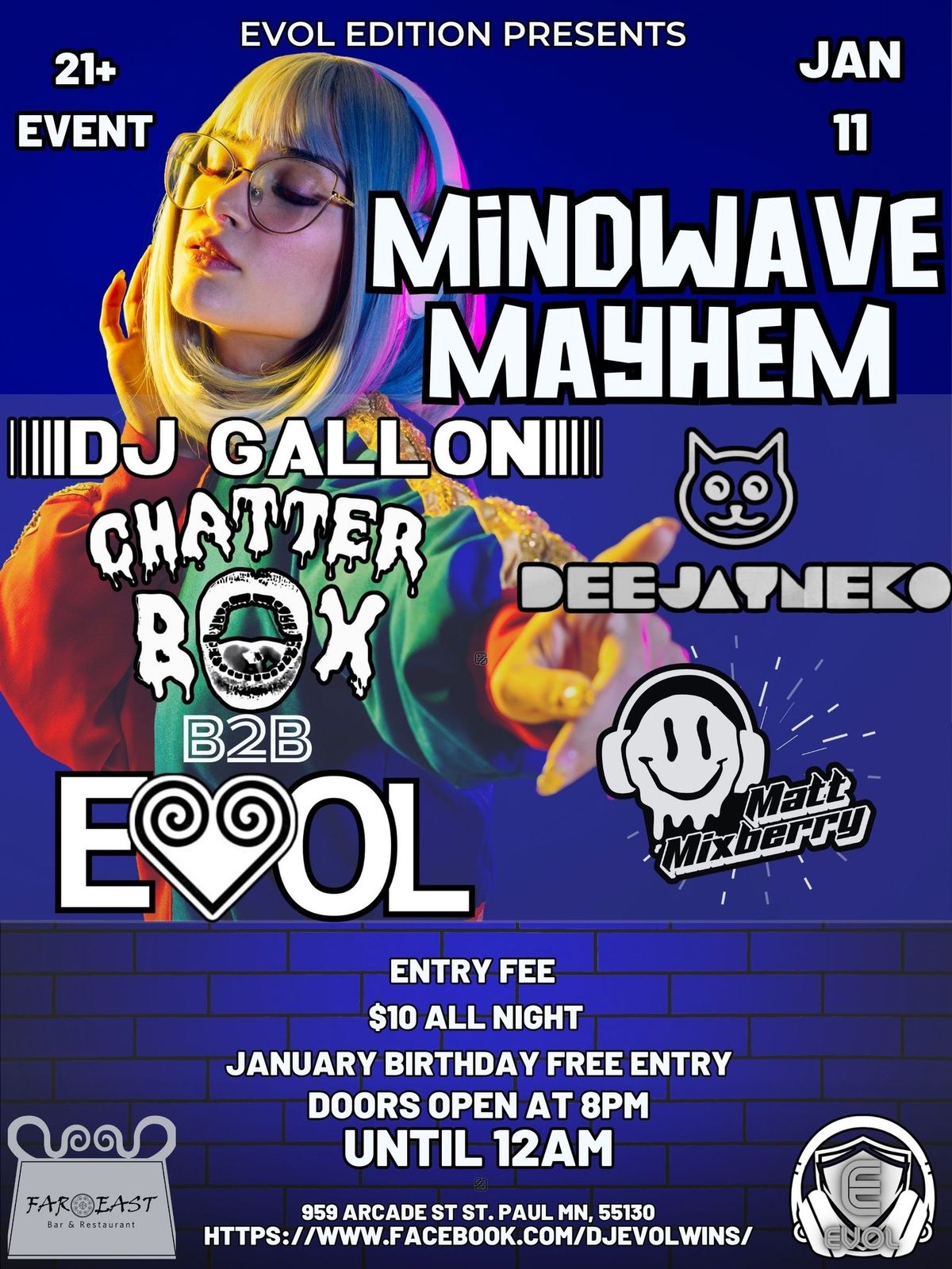 Evol Edition presents Mindwave Mayhem