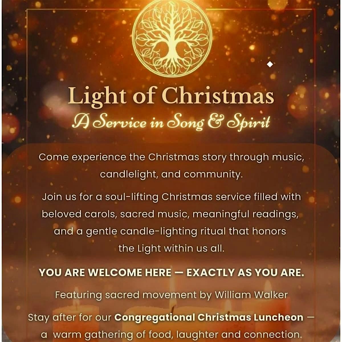Light of Christmas: A Service in Song and Spirit
