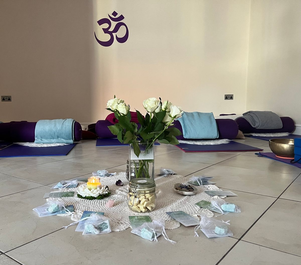 SLOWDOWN SUNDAY - GENTLE RESTORATIVE YOGA & THERAPUTIC SOUND - SUNDAY 23rd  FEB - 10am - 1pm - \u00a335