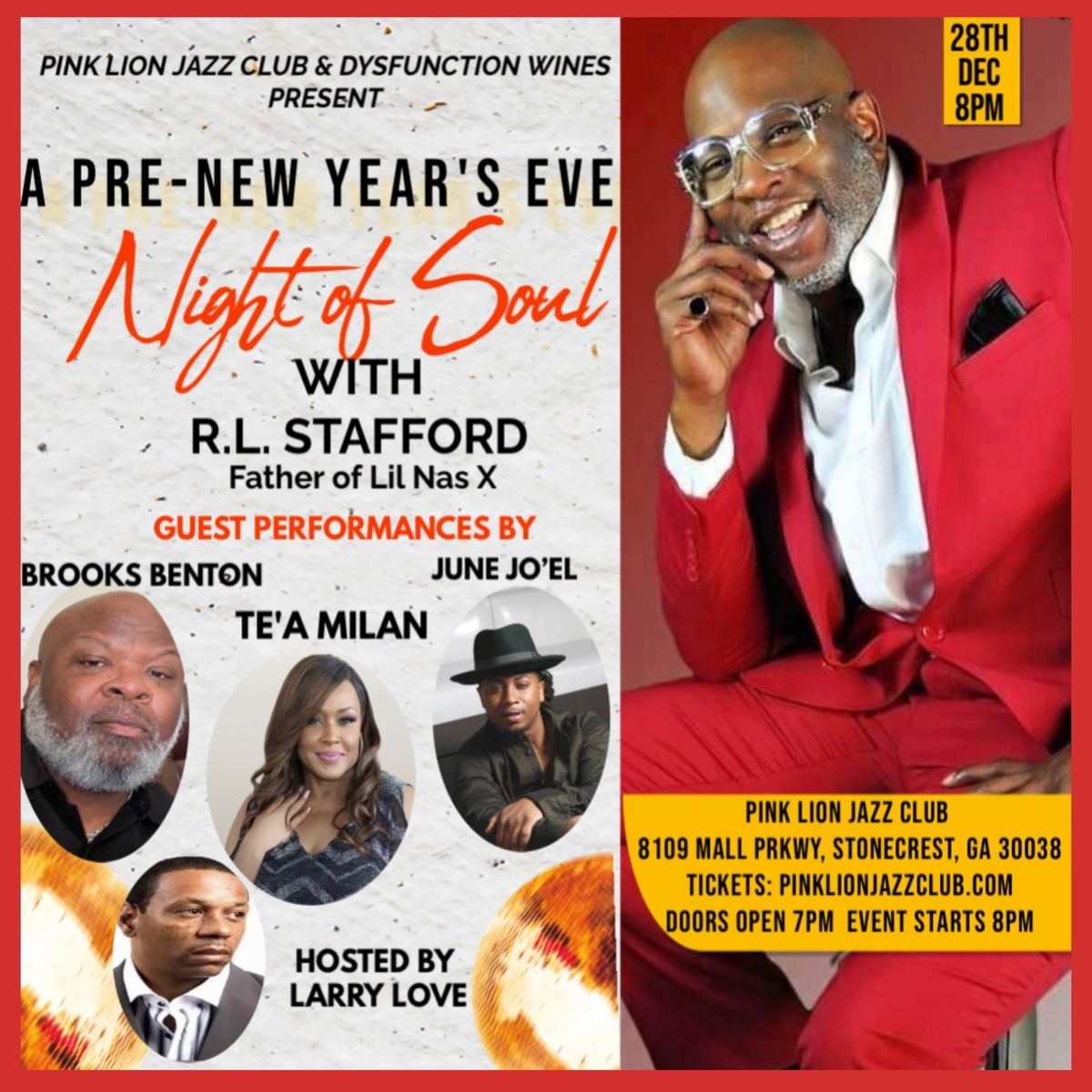 A Night of Soul with R.L. Stafford & Friends