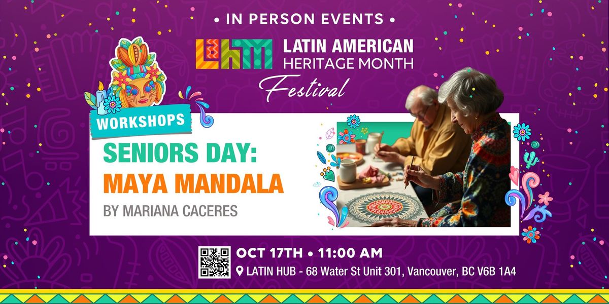 Seniors Day: Maya Mandala Workshop by Mariana Caceres | LAHM 24