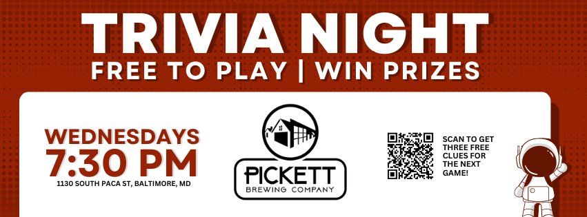 Pickett Brewing Company Trivia Night