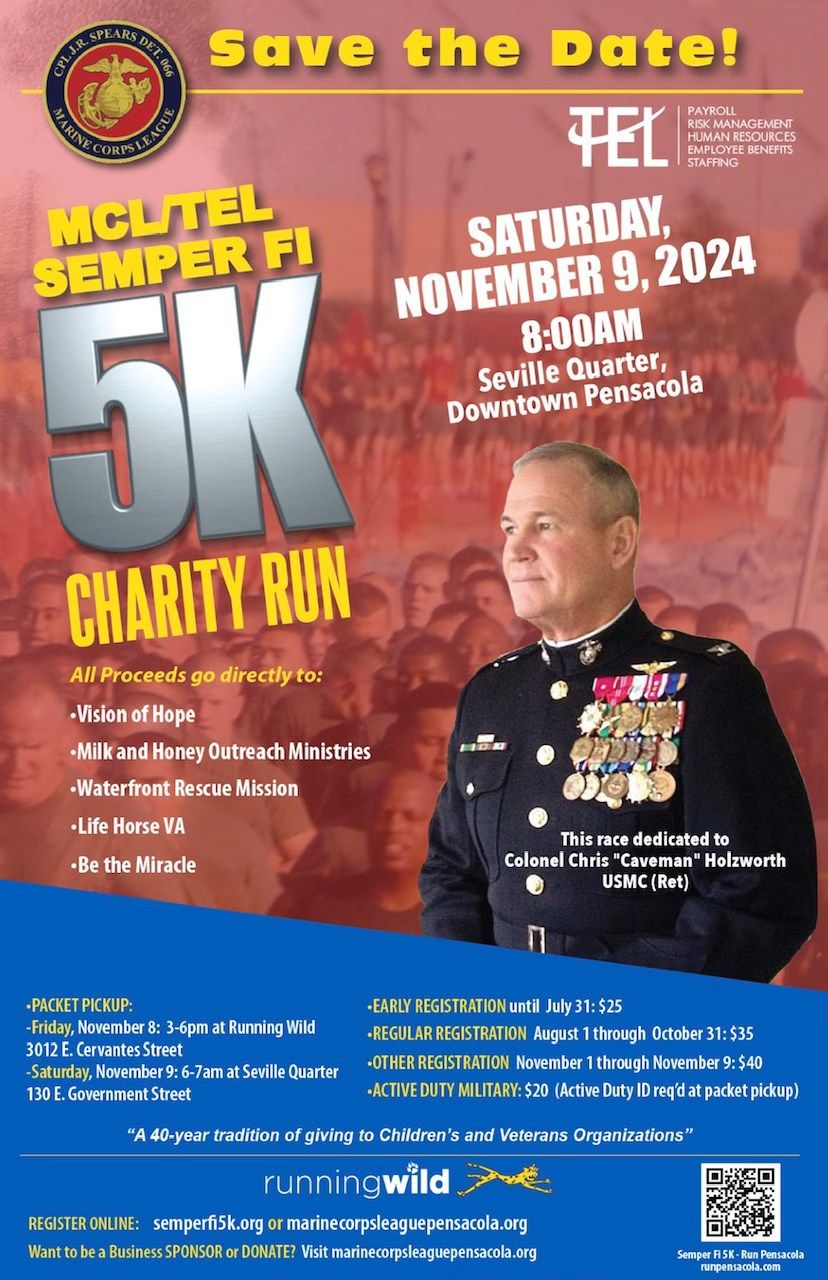 MCL\/TEL Semper FI 5K Charity Run