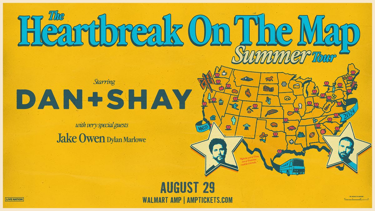 Dan + Shay Heartbreak on the Map Summer Tour
