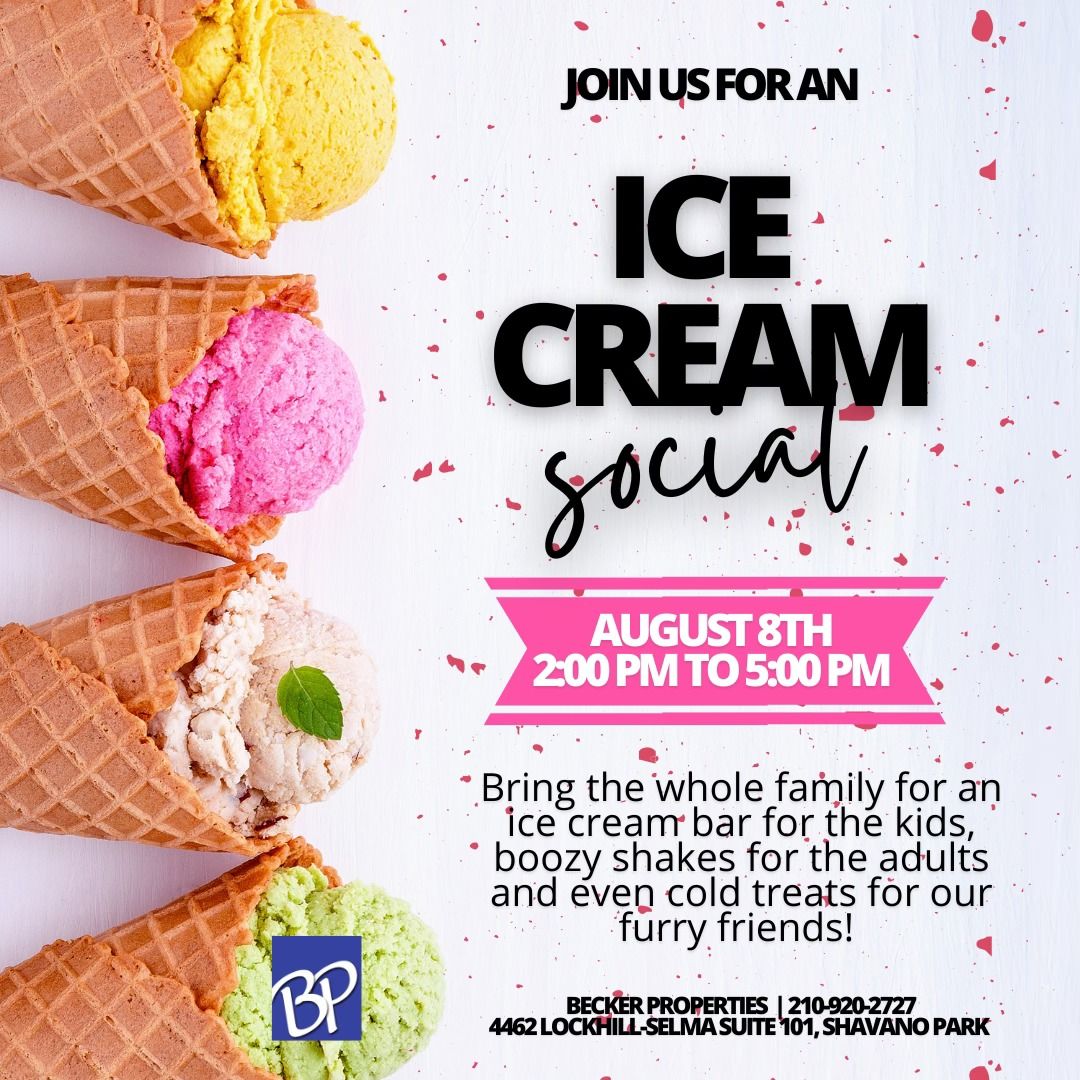 Becker Properties Ice Cream Social Extravaganza 