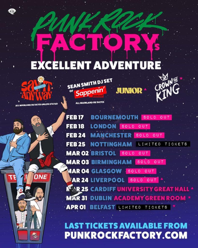 Punk Rock Factory Bournemouth Tickets
