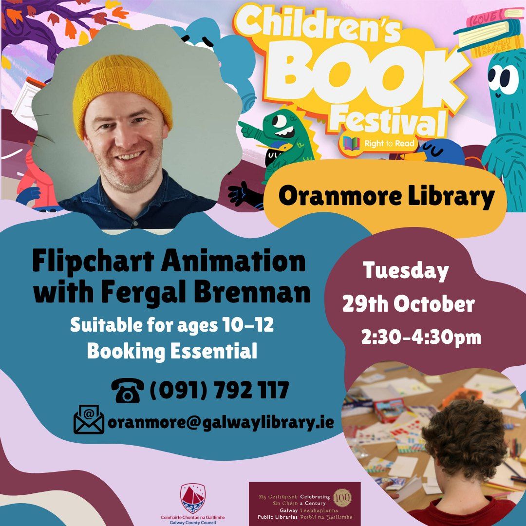 Flipchart Animation with Fergal Brennan (For Ages 10-12)