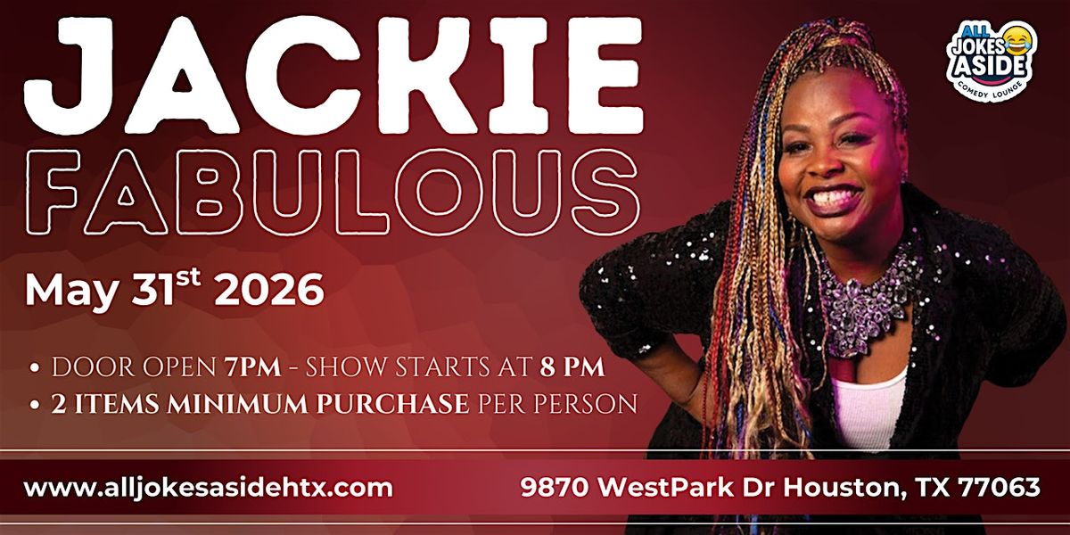 Jackie Fabulous Live at All Jokes Aside Comedy Lounge