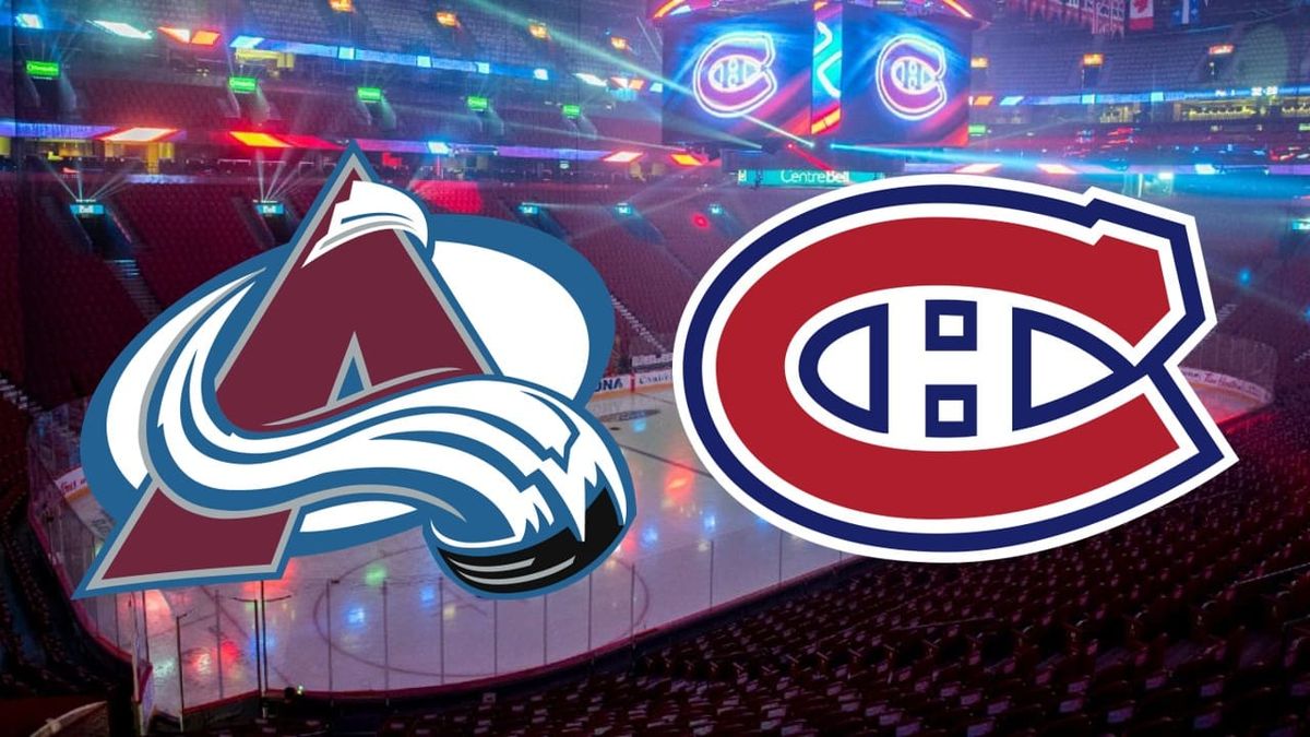 Colorado Avalanche at Montreal Canadiens Tickets