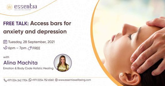 Free Talk: Access bars for anxiety and depression with Alina Machita