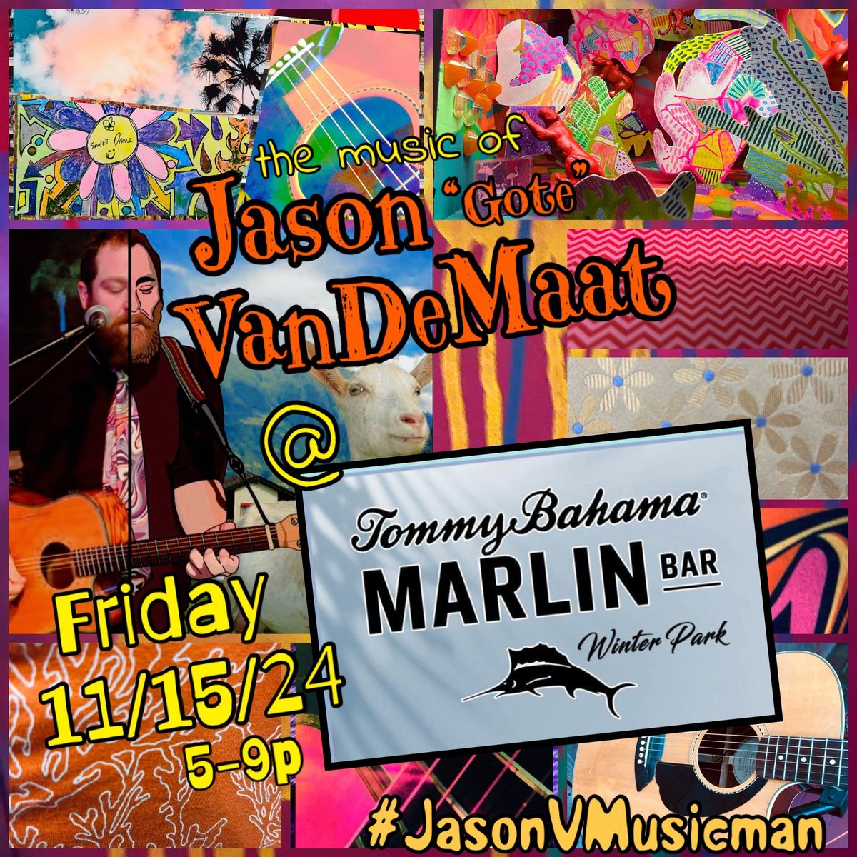 Jason V. \u201cGote\u201d @ Tommy Bahama Marlin Bar, Winter Park 