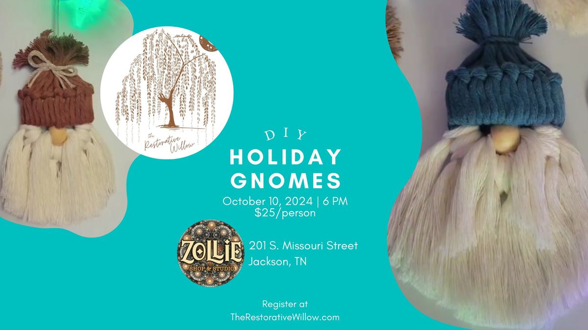 DIY Holiday Gnomes at Zollie