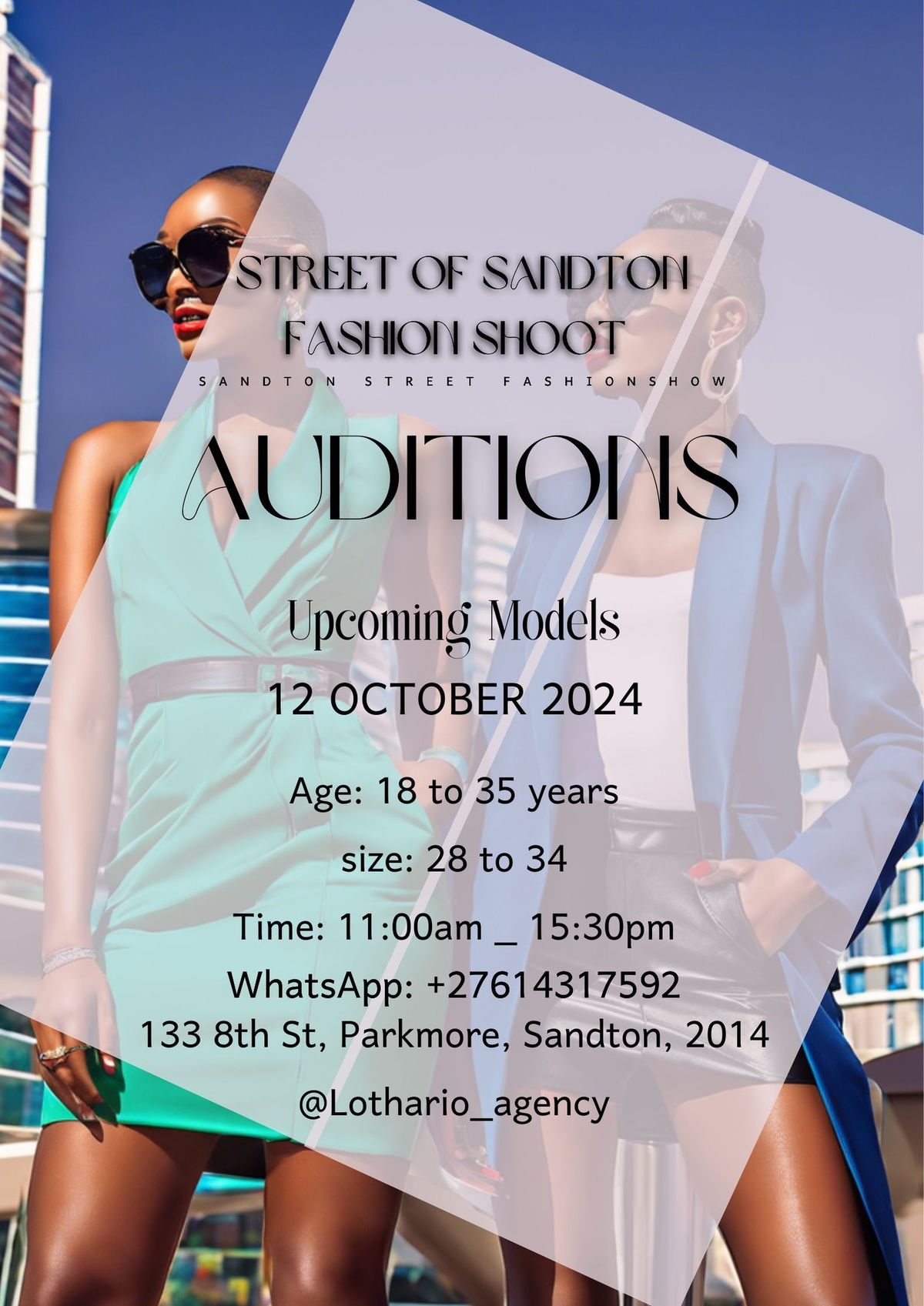 Streets of Sandton Fashion Shoot 