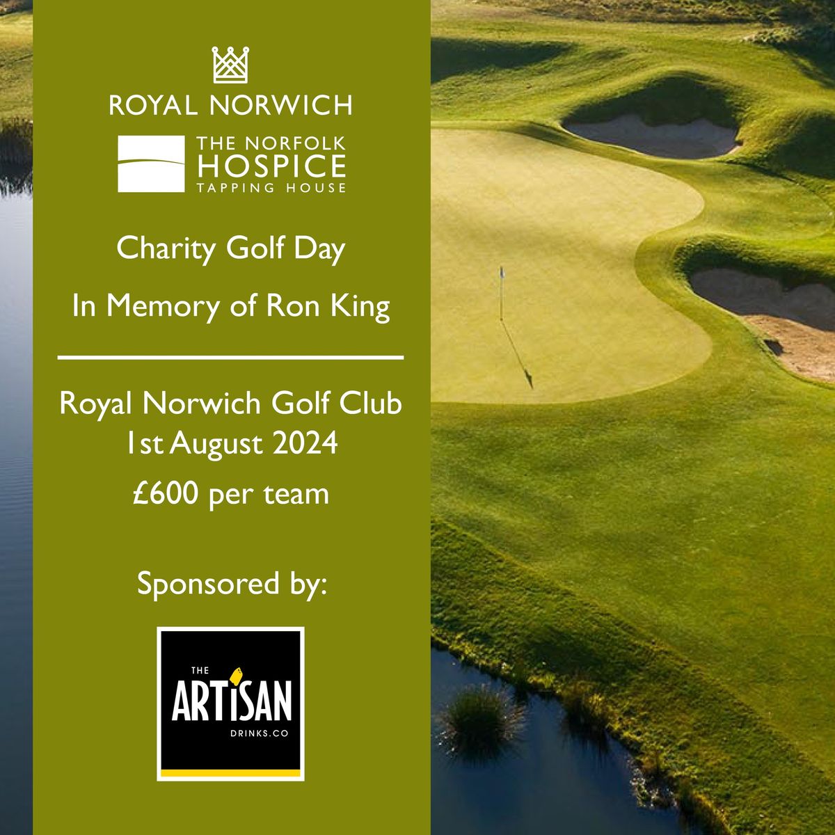 Charity Golf Day - In memory of Ron King